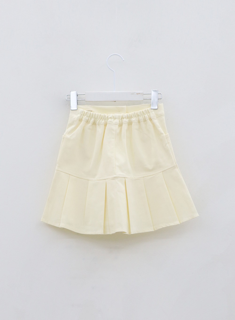 Half Pleated Mini Skirt OS22