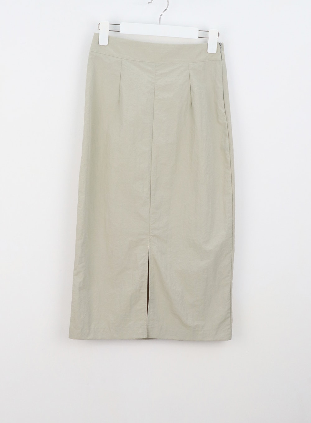 Nylon Midi Skirt OU309