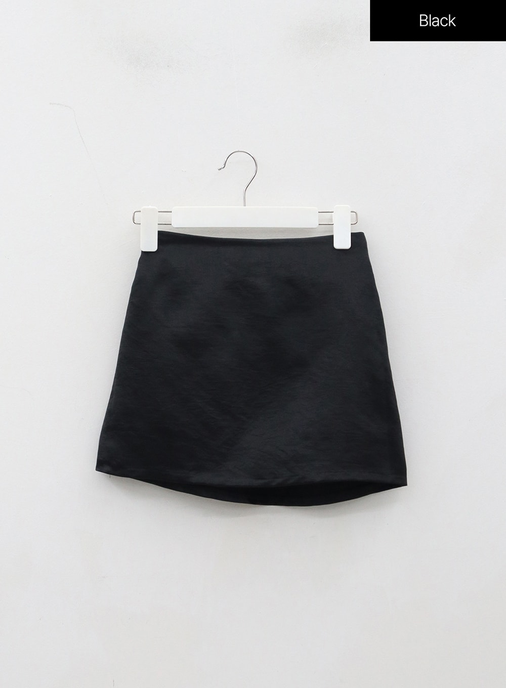 A-Line Satin Mini Skirt BJ310