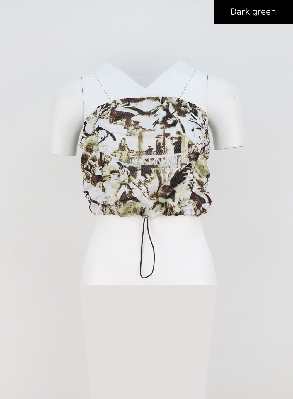 Graphic Wide Tube Top BY326