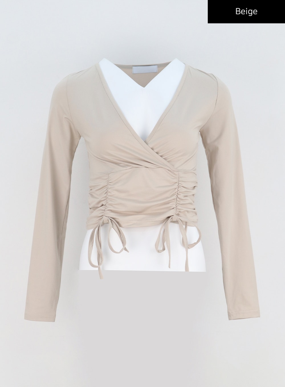 V-Neck Cropped Top BY309