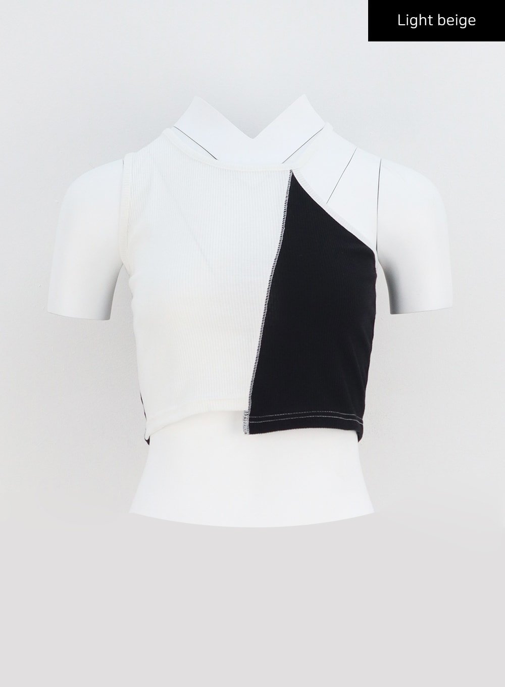 Two Color Unbalanced Top BY308