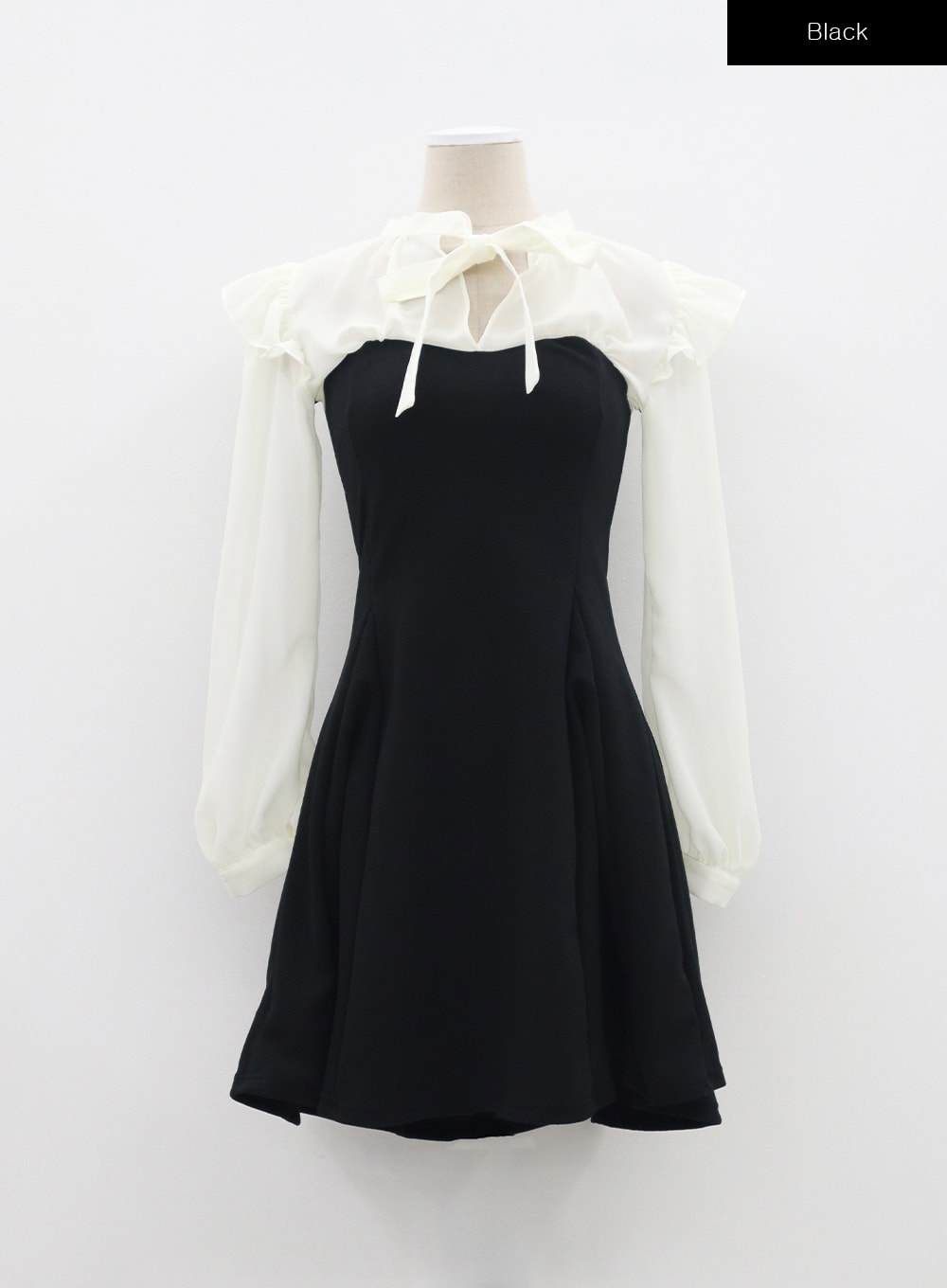 Cut Out Sleeve Mini Dress BM329