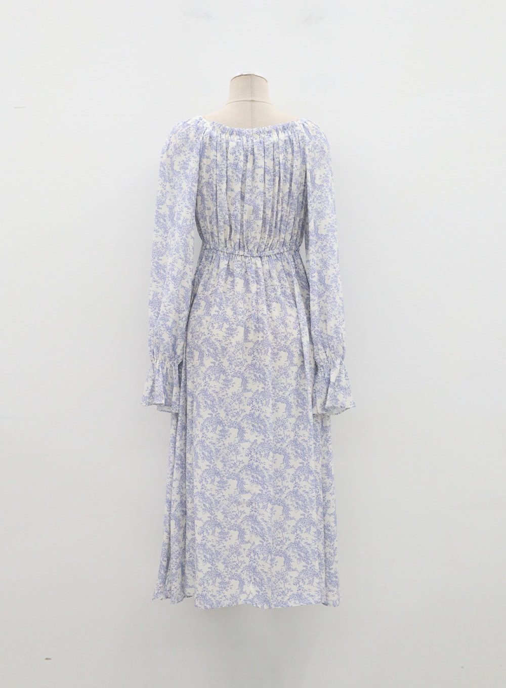 Flower Print Maxi Dress BM331
