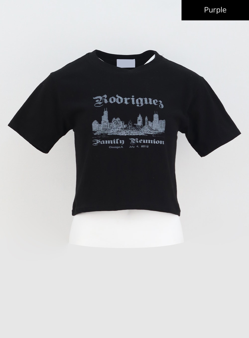 Crewneck Graphic Tee BU302