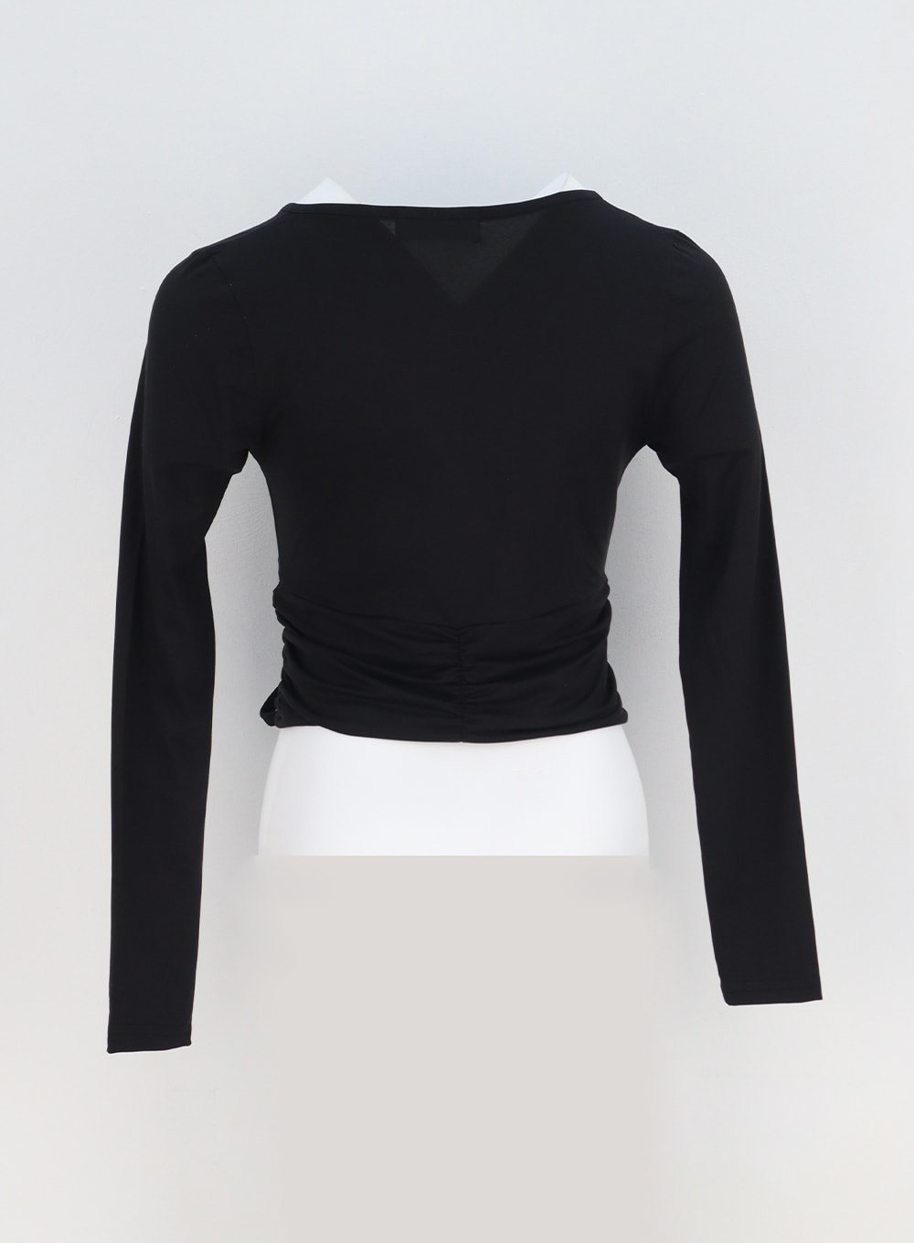 V-Neck Cropped Top BY309