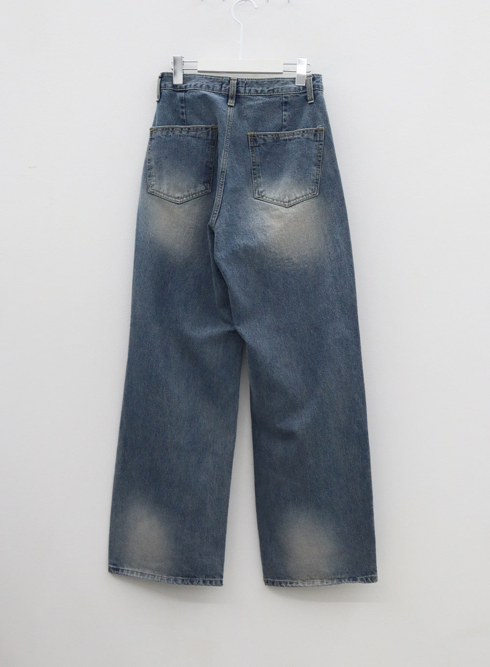 Mid-Wash Baggy Jeans BM321
