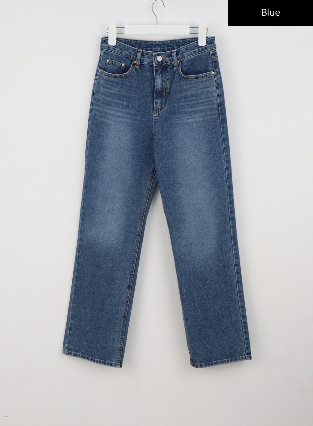 Mid-Rise Mid-Wash Jeans BY325