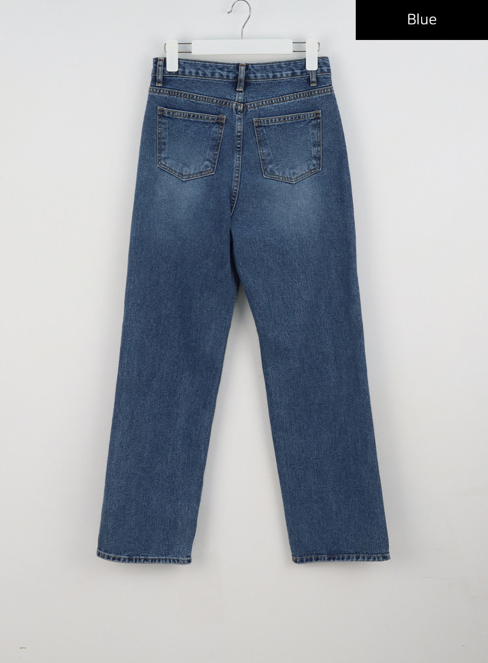 Mid-Rise Mid-Wash Jeans BY325