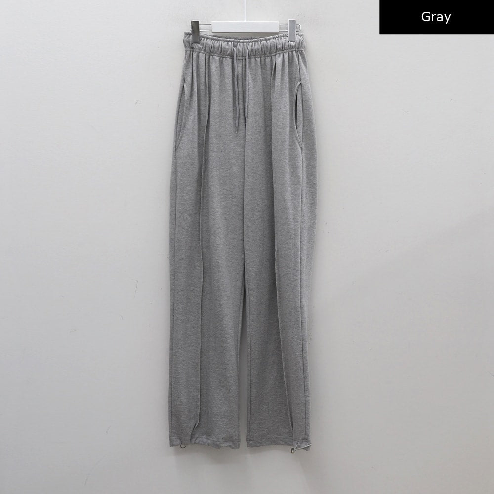 Drawstring Hem Sweat Pants CM9
