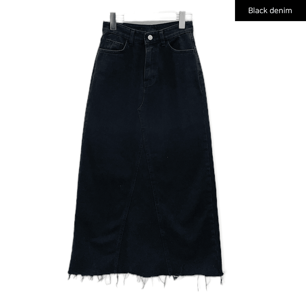 Denim Maxi Skirt CM3