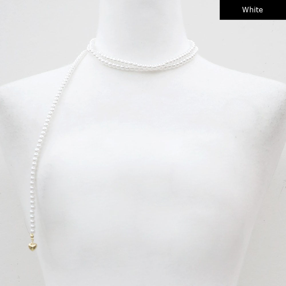 Layred Pearl Drop Necklace CY23