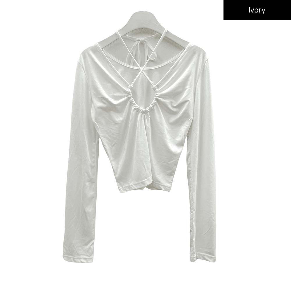 Halter neck Cropped Top C2001