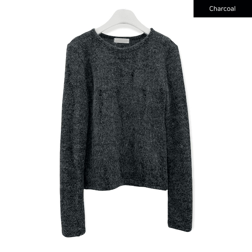 Destroyed Knit Pullover N2