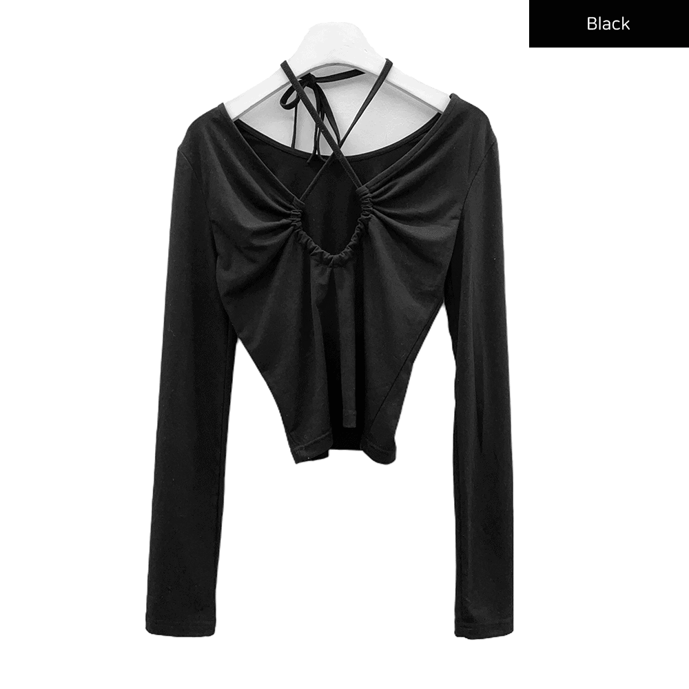 Halter neck Cropped Top C2001