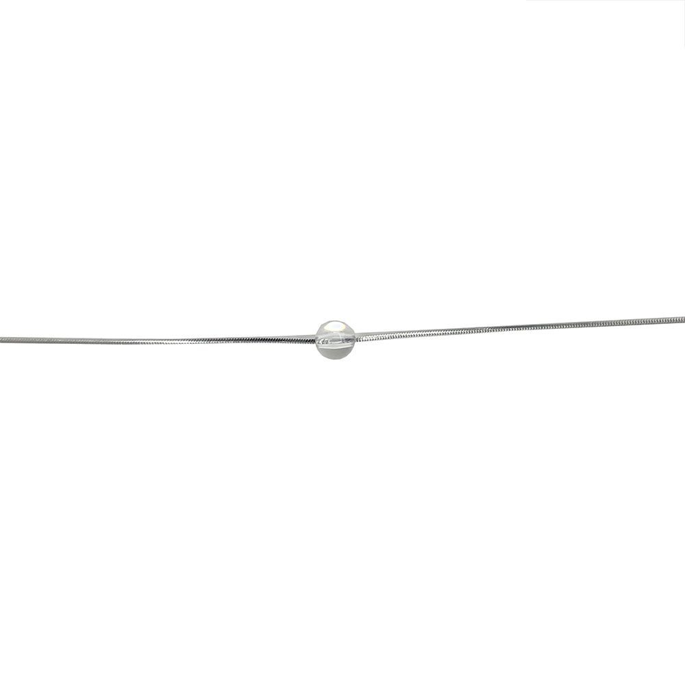 Silver Color Marble Necklace CY16