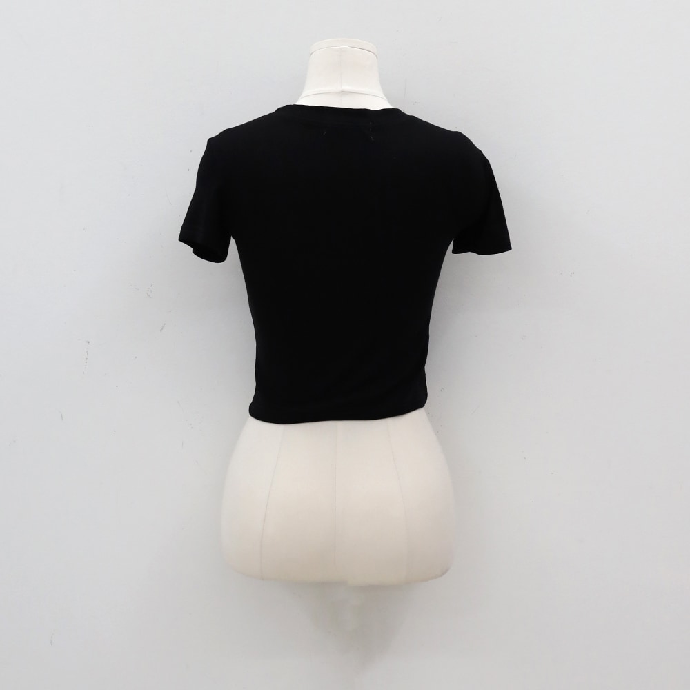 Expression Graphic Crop Tee CJ02