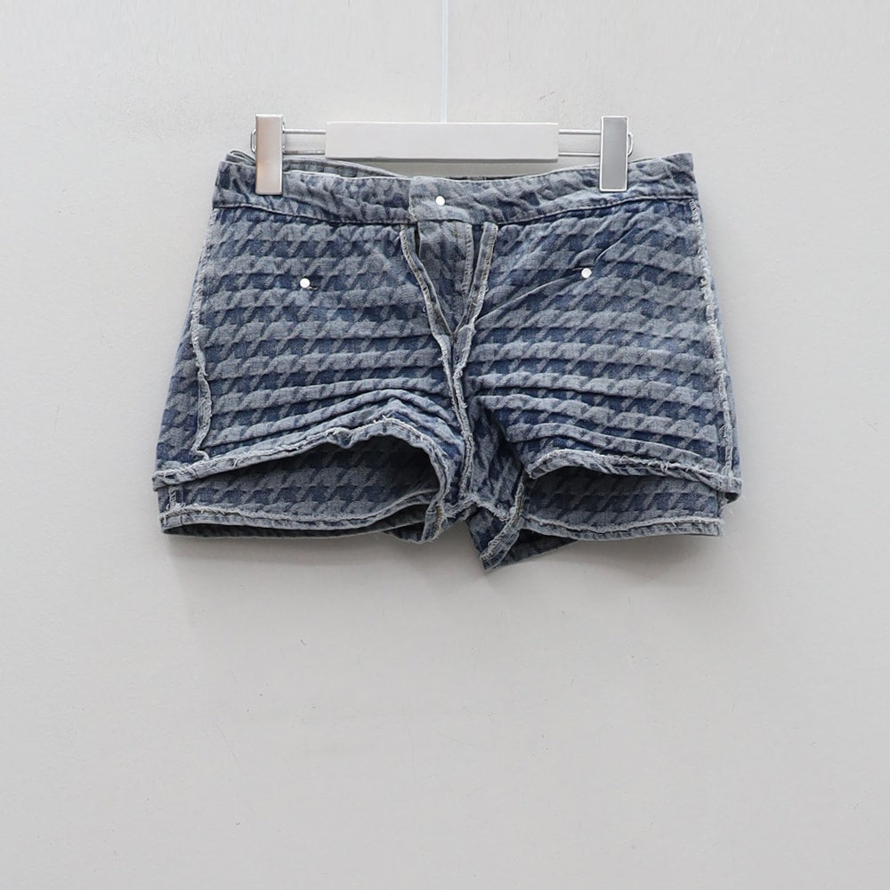 Low-Rise Micro Mini Skirt with Belt Set CM02