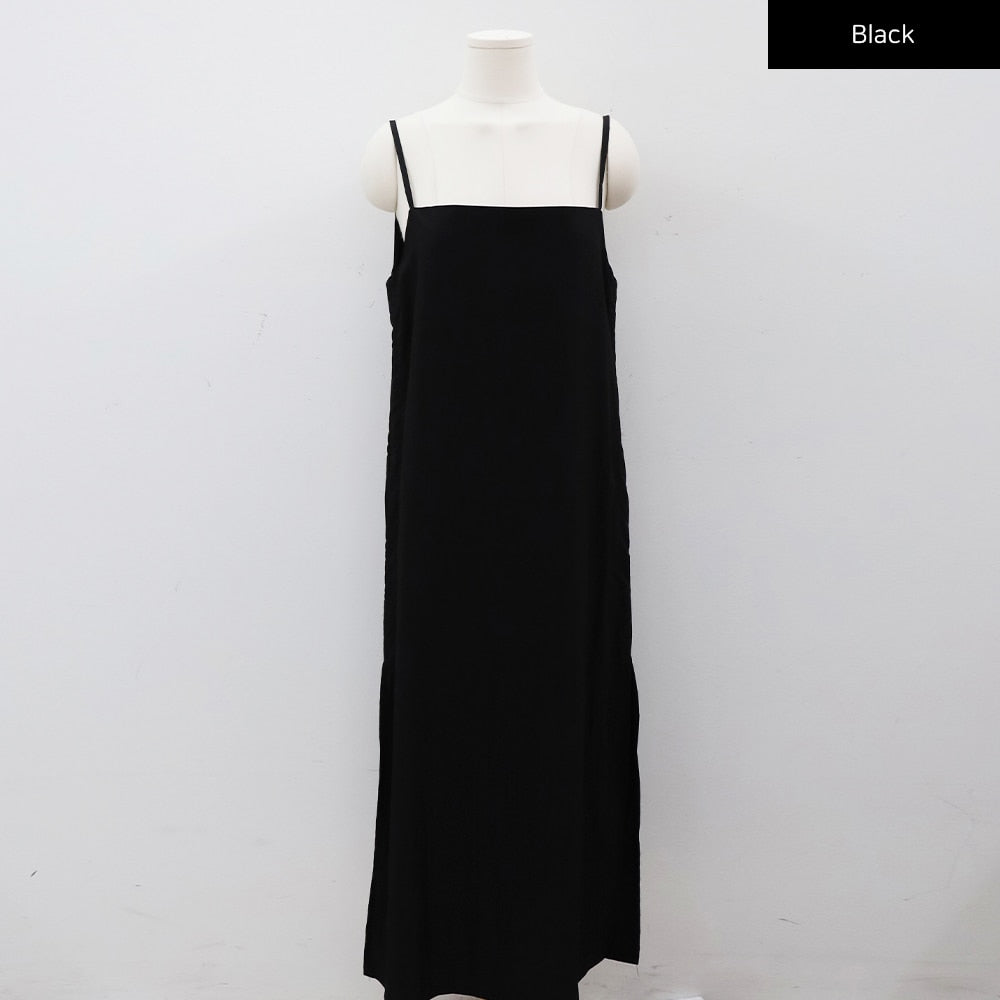 Shirred Sleeveless Dress CY31