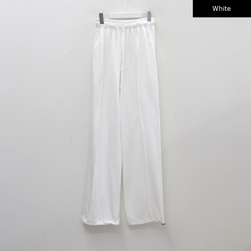 Drawstring Hem Sweat Pants CM9