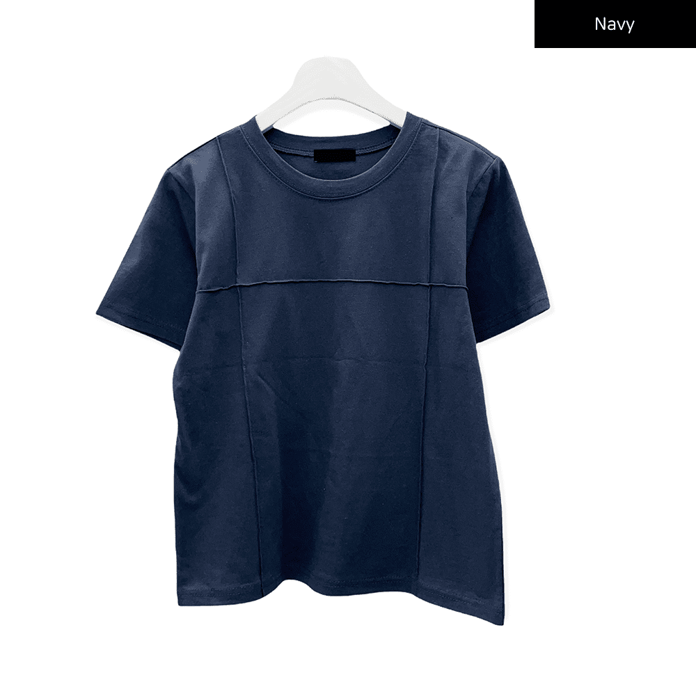 Short Sleeve T Shirt with Trim Detail CM3