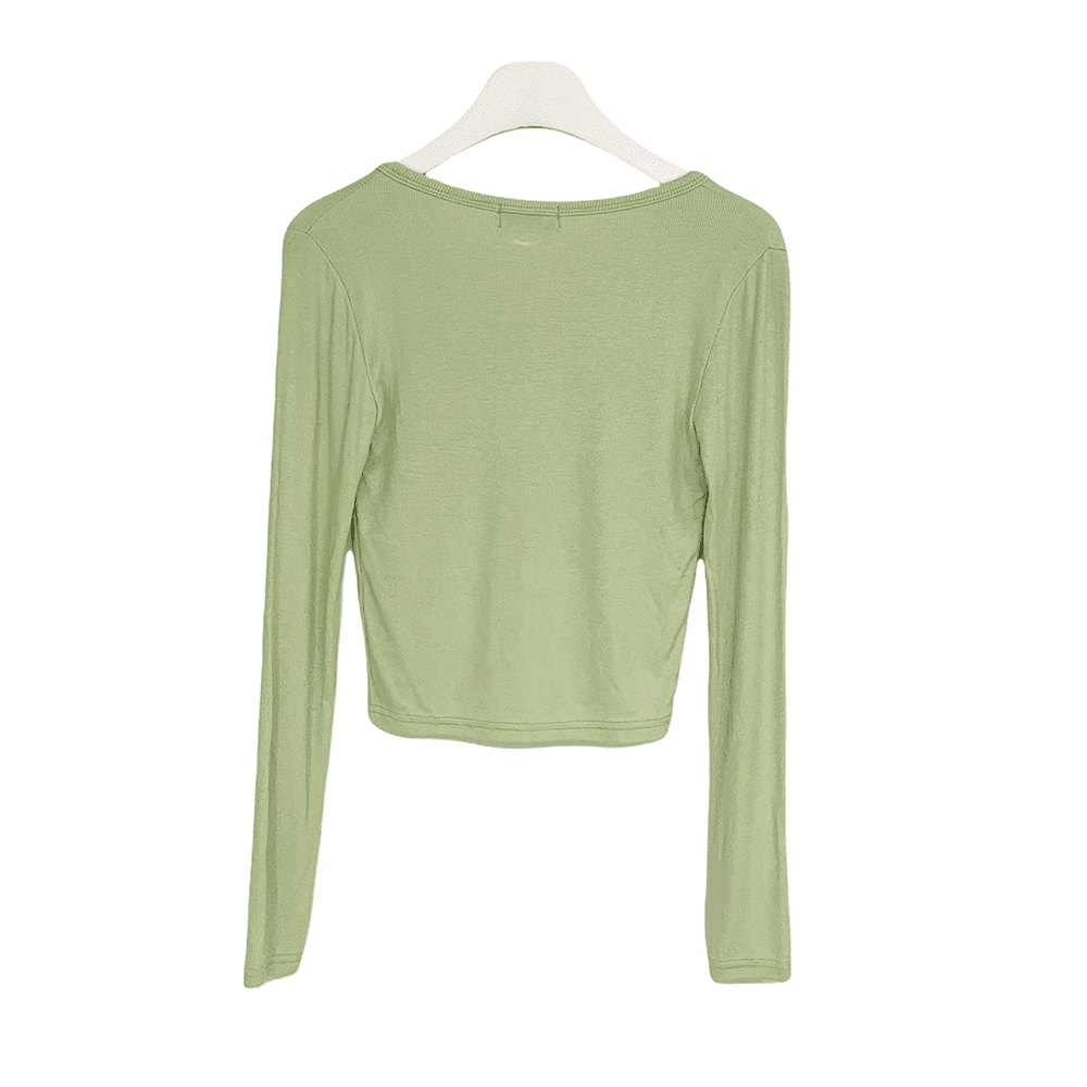 Crop Cardigan with Buttons