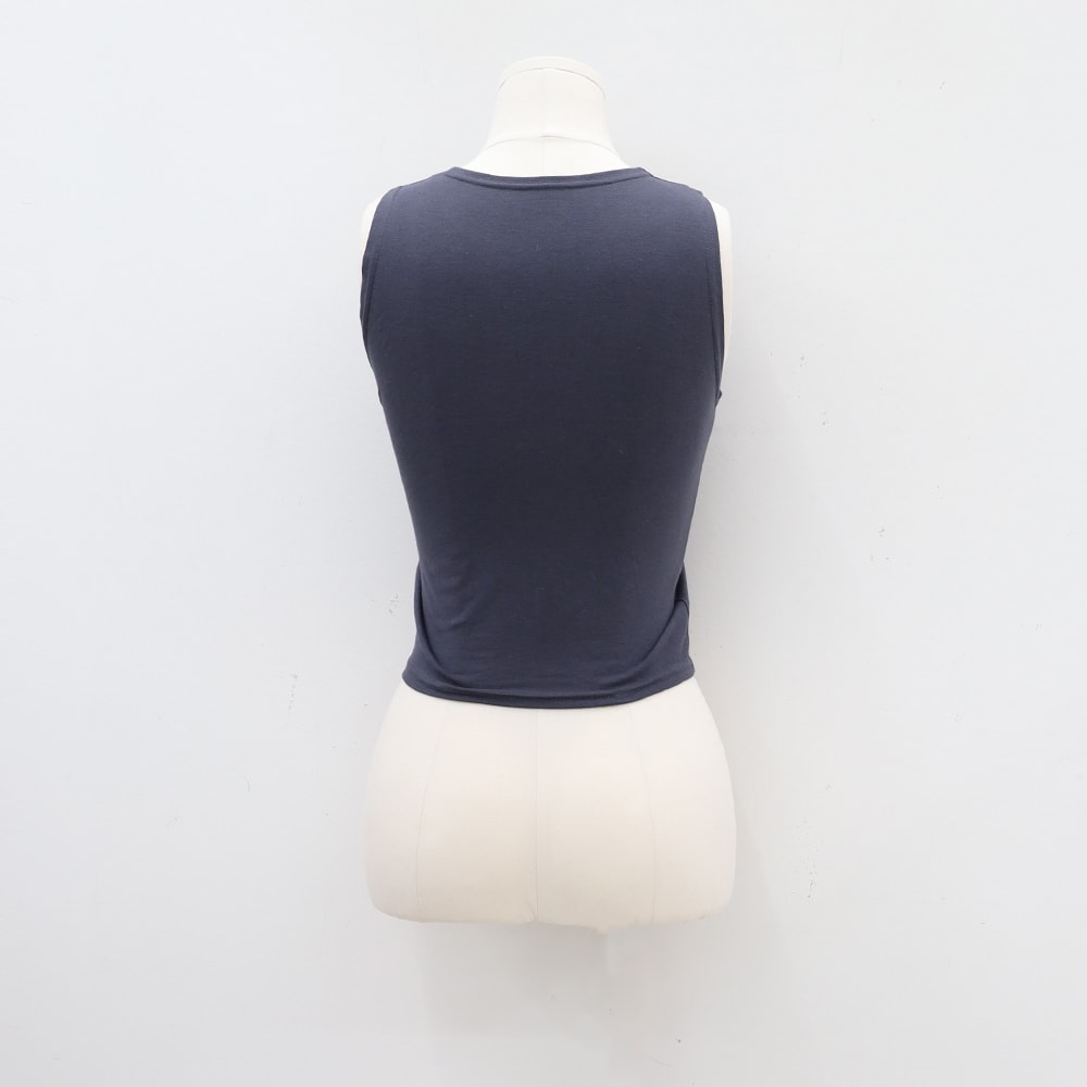 Round Neck Cropped Tank Top CA05