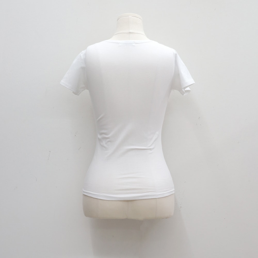 U-neck Short-Sleeve Top CA21