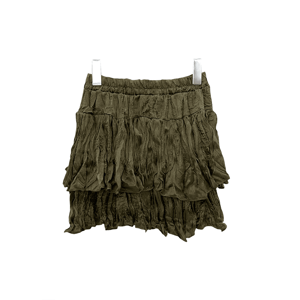 Ruffle Tier Mini Skirt J17