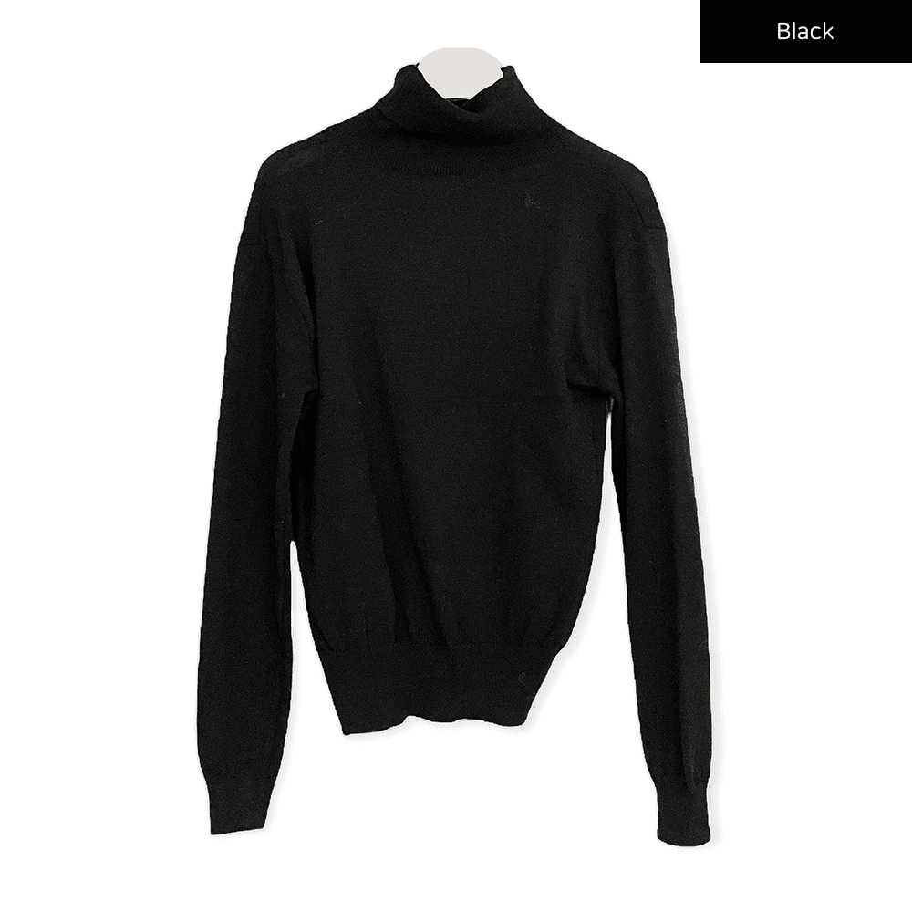 Turtleneck Knit Pullover