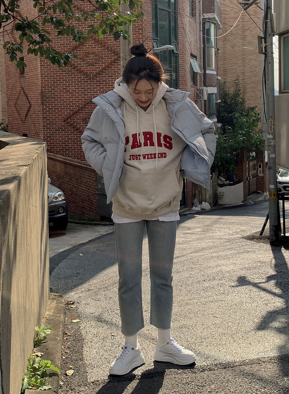 Printed Oversized Hoodie BA15