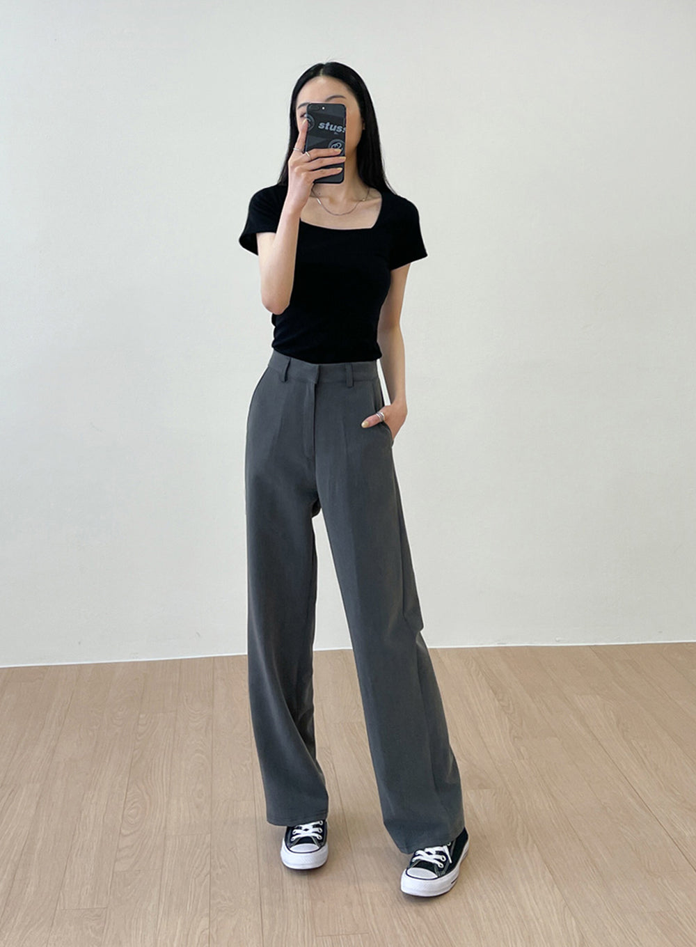 Semi Wide Pants F26