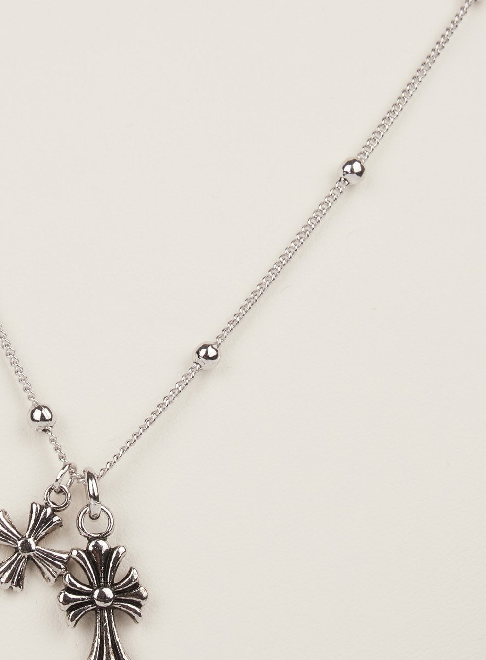 Elysian Flower Cross Necklace IM531