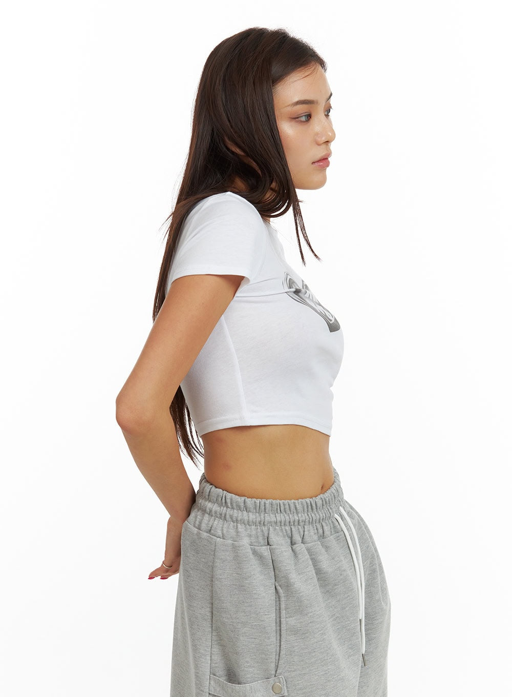 Cotton Cargo Sweat Shorts IU419